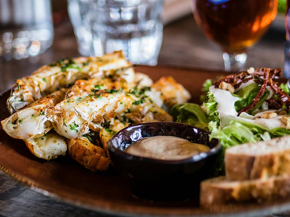 Restaurant appetizer