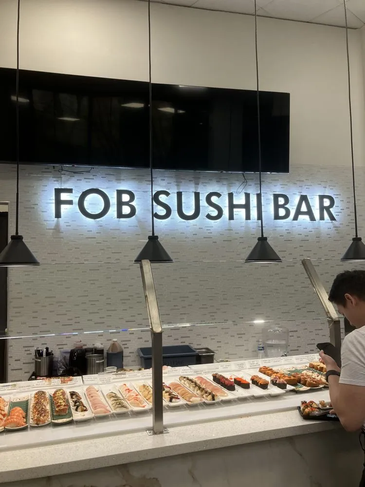 Fob Sushi Bar Inside Front