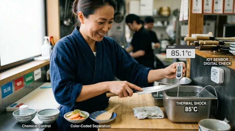 The Invisible Foundation: A Masterclass in Japanese Kitchen Sanitation and HACCP Integration