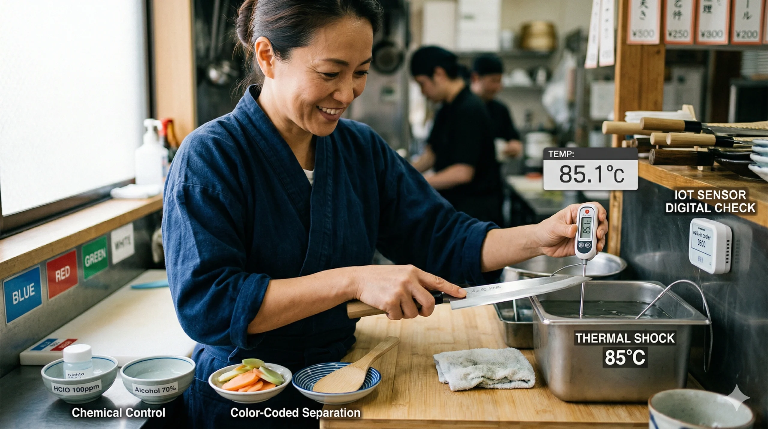 The Invisible Foundation: A Masterclass in Japanese Kitchen Sanitation and HACCP Integration