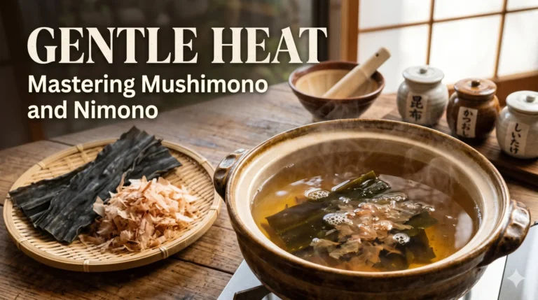 Mushimono & Nimono – The Gentle Arts of Steaming and Simmering