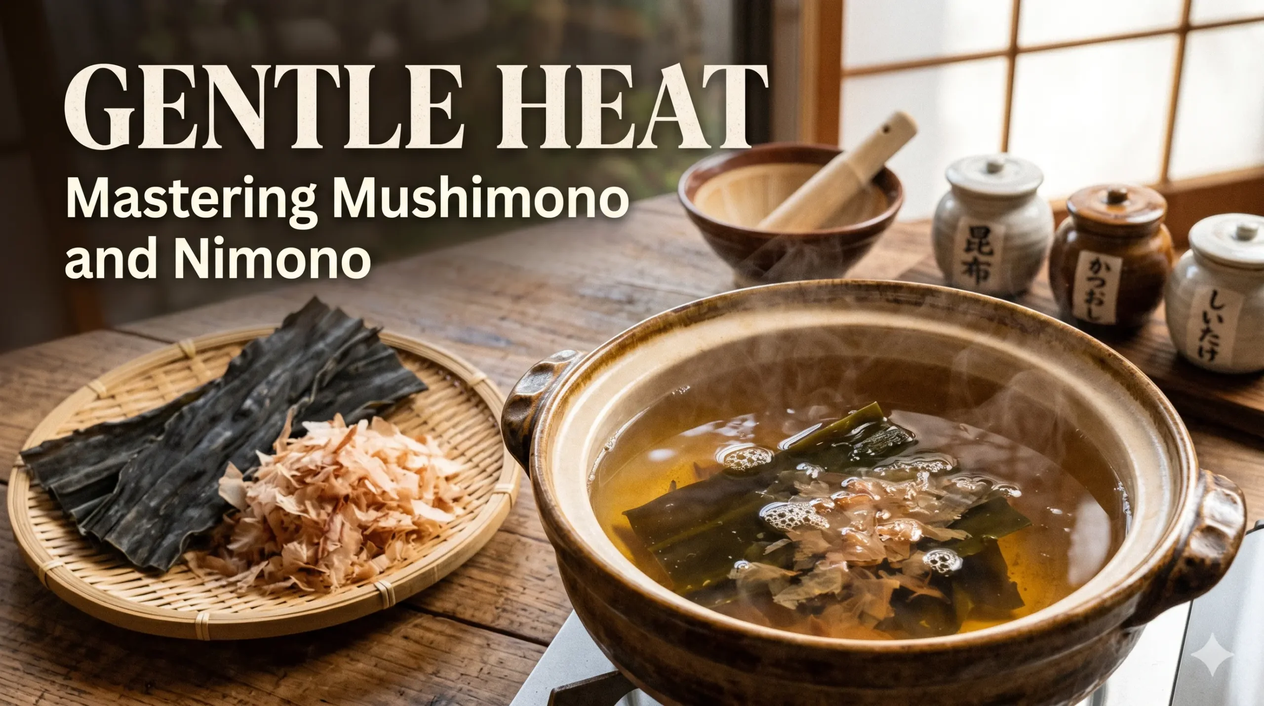 Mushimono & Nimono – The Gentle Arts of Steaming and Simmering