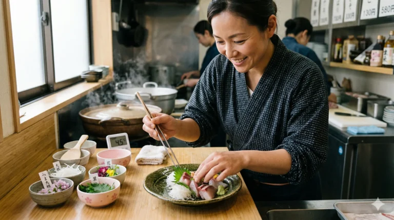 The Geometry of Appetite: A Masterclass in Japanese Plating (Moritsuke)