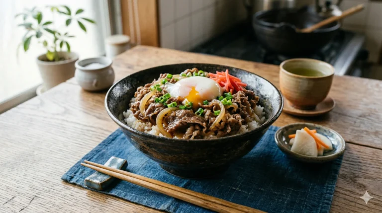 Gyudon (Japanese Beef Bowl) – A 20-Minute Weeknight Dinner