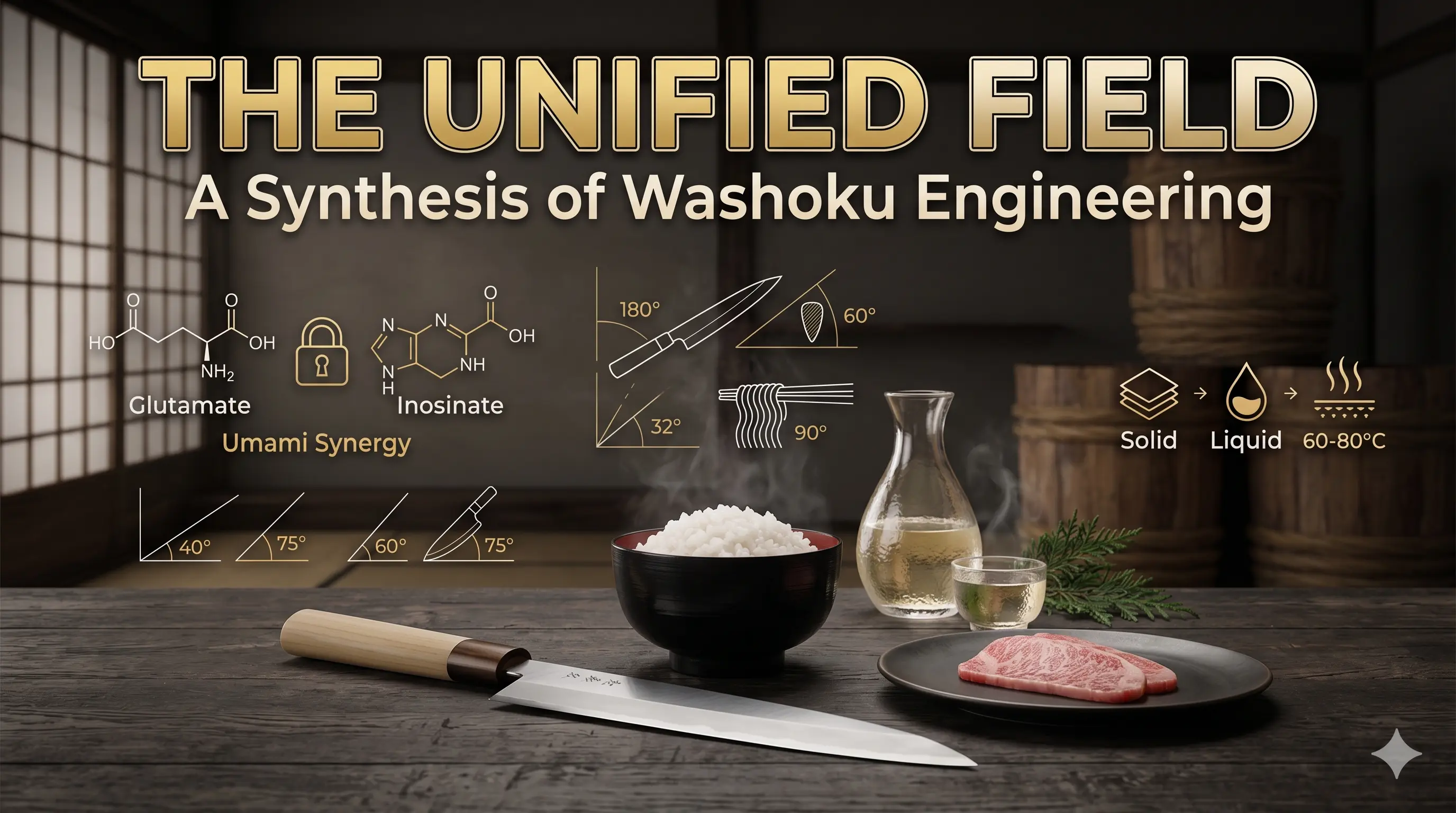 As we pivot from the clean, ingredient-focused geometry of Japanese Washoku, we enter the world of Classical French Technique. If Japanese cuisine is a study in extraction and purity, French cuisine is a study in saucier engineering. At its core lies the system of the five Mother Sauces (Grandes Sauces), codified by Auguste Escoffier.To master French cooking, one must understand the molecular physics of the Roux and the delicate equilibrium of the Permanent Emulsion.Part 1: The Roux – The Starch-Fat MatrixAlmost all Mother Sauces begin with a Roux. This is not just a thickener; it is a thermal-mechanical process that coat's flour’s starch granules in fat to prevent clumping.The Molecular Ratio: A standard roux is a 1:1 ratio by weight of flour to fat (usually clarified butter).The Physics of Thickening: When liquid is added to the roux, the starch granules (amylose and amylopectin) absorb the liquid and swell—a process called gelatinization. By coating the flour in fat first, the chef ensures that each granule hydrates individually, resulting in a smooth, velvet texture rather than "lumpy" soup.The Thermal Window:White Roux: Cooked just enough to remove the "raw flour" taste. High thickening power.Blond Roux: Cooked until the sugar in the flour begins to caramelize.Brown Roux: Deeply toasted. The high heat breaks down the starch chains, resulting in less thickening power but immense nutty depth (The Maillard Reaction).Part 2: The Mother Sauce TaxonomyThe five sauces are categorized by their Liquid Base and their Thickening Agent.SauceLiquid BaseThickening AgentTechnical ObjectiveBéchamelMilkWhite RouxA pure, neutral white emulsion. The base for Mornay.VeloutéWhite Stock (Chicken/Veal)Blond RouxA "velvety" savory sauce focusing on the clarity of the stock.EspagnoleBrown Stock (Roasted Veal)Brown Roux + MirepoixIntense reduction and Maillard complexity. The base for Demi-Glace.HollandaiseClarified ButterEgg Yolk (Emulsification)A fragile, warm biological emulsion of fat and water.TomateTomatoes/StockRoux (Traditional) or ReductionAcid management and lycopene concentration.Part 3: Hollandaise – The Biological EmulsificationHollandaise is the outlier. It does not use a roux; it uses thermal-mechanical emulsification. It is the most technically "fragile" sauce in the French repertoire.The Lecithin Bridge: Egg yolks contain Lecithin, a phospholipid that is both hydrophilic (water-loving) and lipophilic (fat-loving). It acts as the "glue" that allows clarified butter and lemon juice to merge into a single phase.The Temperature Tightrope:Below $45^{\circ}C$: The butter solidifies, and the sauce "breaks."Above $65^{\circ}C$: The egg proteins coagulate (scramble), destroying the emulsion.The Technical Solution: A Bain-Marie (water bath) is used to maintain a stable, sub-simmering environment, allowing the chef to whisk air and fat into the yolks to create a stable, aerated foam.Conclusion: The Saucier’s FoundationFrench cuisine is a modular system. By mastering the five Mother Sauces, a chef gains the ability to create hundreds of "daughter sauces" (Sauces Petites) simply by altering the aromatics or seasonings. It is a system built on the structural integrity of the roux and the biological precision of the emulsion.