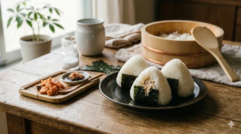Easy Homemade Onigiri (Rice Balls) with 3 Simple Fillings