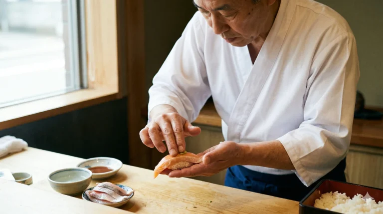 The Geometry of Hand-Pressed Sushi: A Masterclass in Traditional Nigiri